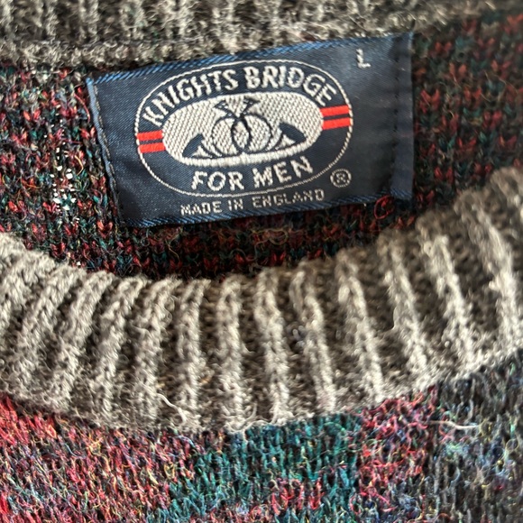 Knights Bridge vintage wool sweater - Picture 5 of 6